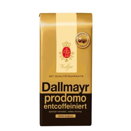 Dallmayr Prodomo Entcoffeiniert koffeinmentes szemes kávé 500g