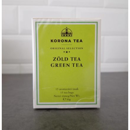 Korona Zöld tea, 15x2g teafilter