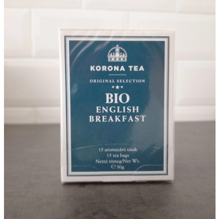 Korona BIO english Breakfast tea, 15x2g teafilter