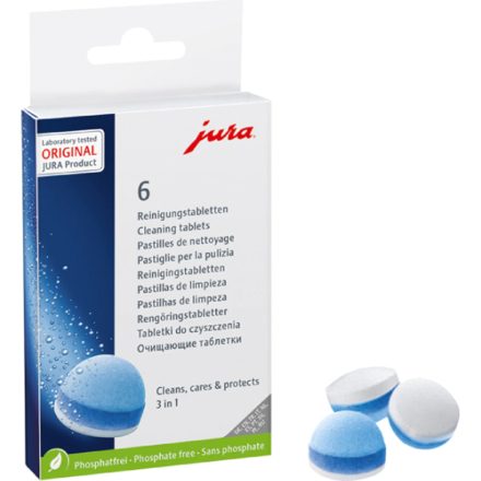 Jura 3in1 tisztító tabletta 3 fázisú (6 db)