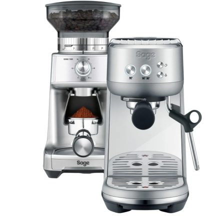 Sage SES450BSS+BCG600 Bambino Eszpresszó kávéfőző kávédarálóval